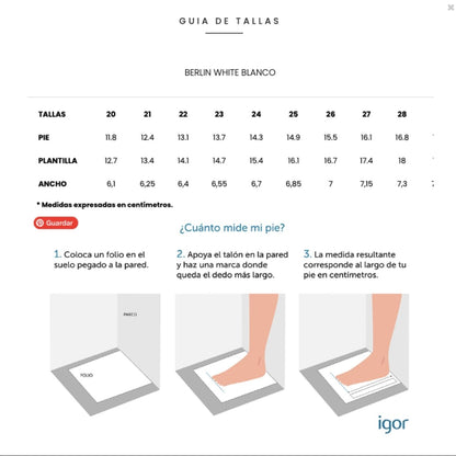 Zapatilla Blanca respetuosa BERLIN WHITE