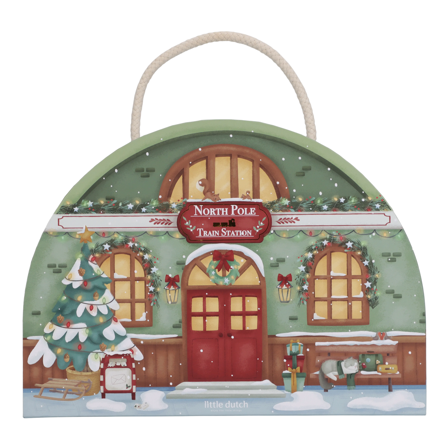 Calendario adviento tren navideño Little Dutch (NUEVA EDICIÓN)