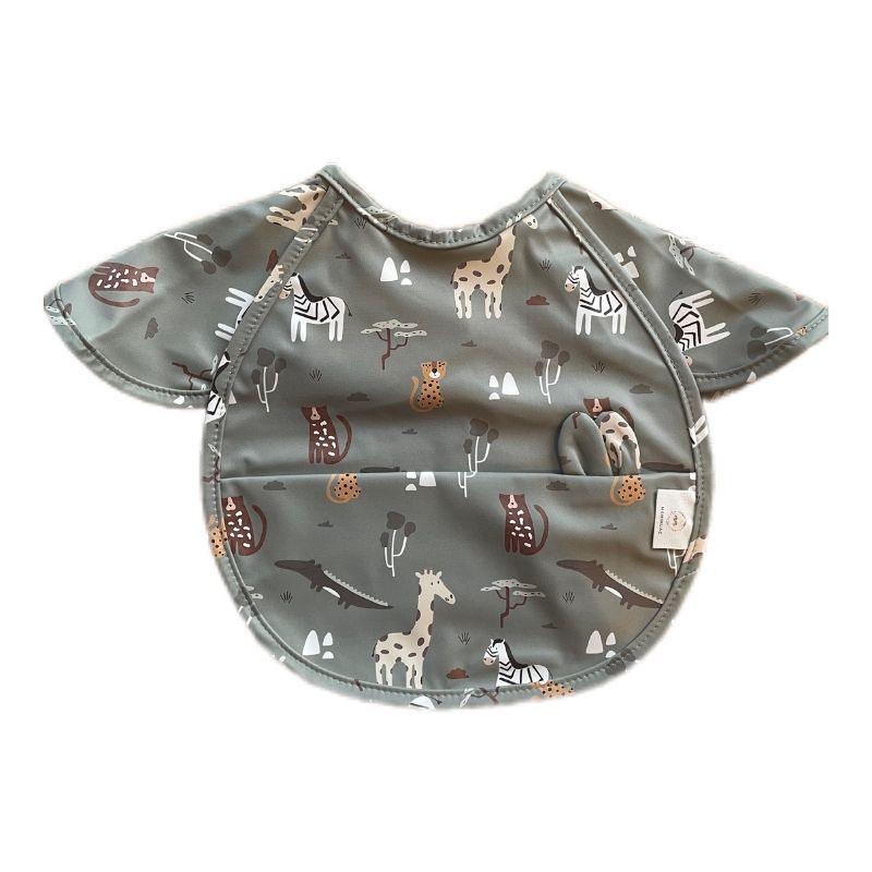 Babero impermeable manga corta Rabbit Jungla - manodesantaoficial