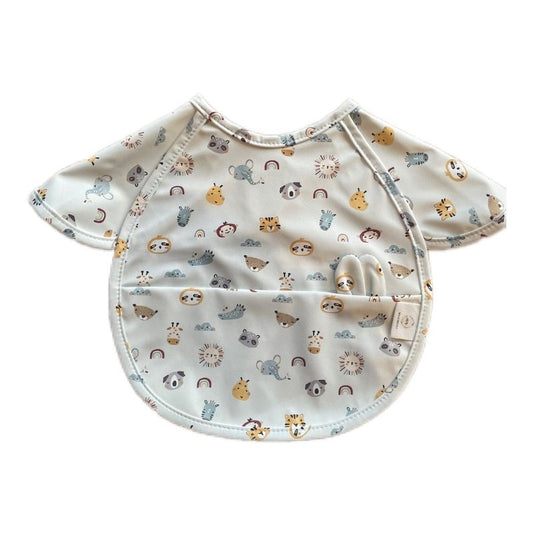 Babero impermeable manga corta Rabbit Safari - manodesantaoficial