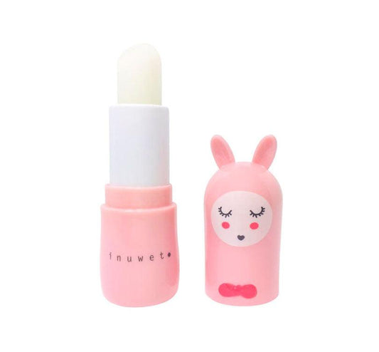 bálsamo labial de fresas con forma de Bunny island con olor a fresas