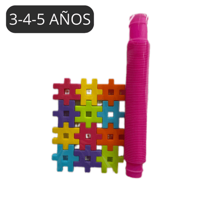 Bolsita cumple Meli Basic 12 piezas y Tubos extensibles - manodesantaoficial