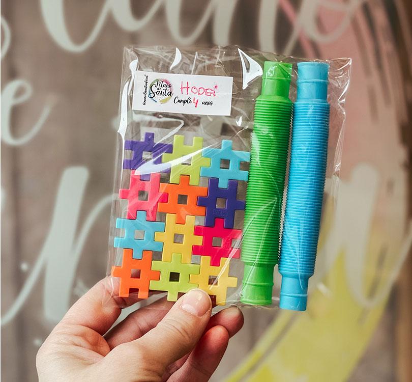 Bolsita cumple Meli Basic 12 piezas y Tubos extensibles - manodesantaoficial