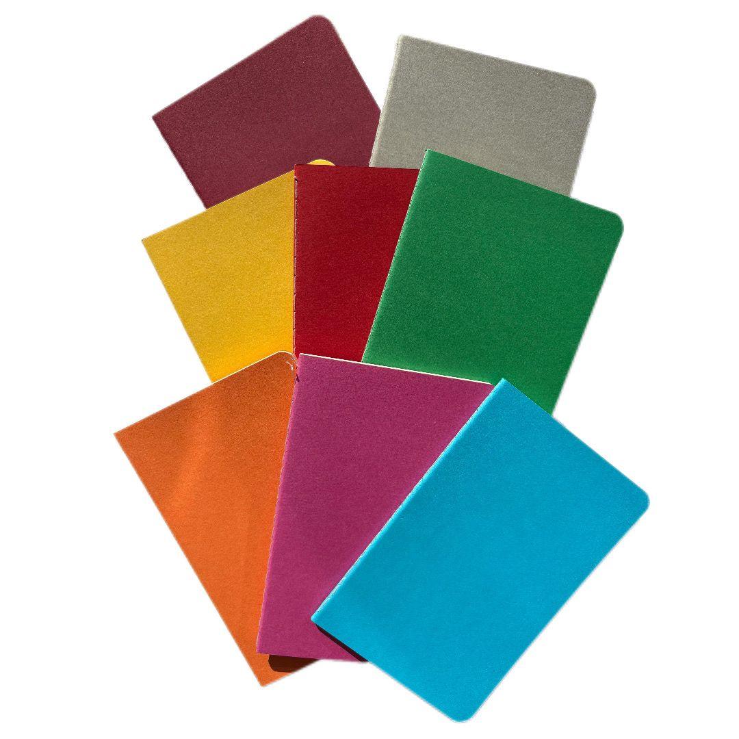 Bolsita cumple Mini bolígrafo multicolor + libreta lisa+bolsita 24 Meli stick neón - manodesantaoficial