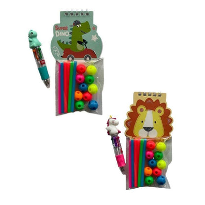 Bolsita cumple Mini bolígrafo multicolor + minilibreta +bolsita 24 Meli stick neón - manodesantaoficial