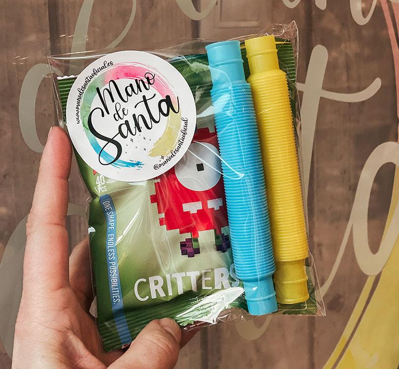 Bolsita cumple Tubos extensibles y Critters - manodesantaoficial