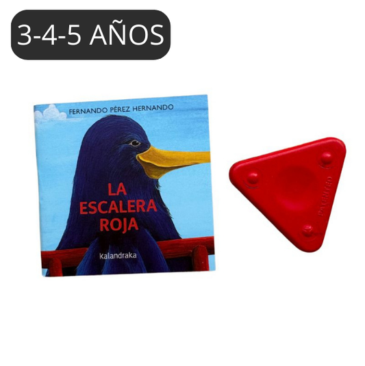 Bolsita de cumple Mini libro Kalandraka y Cera para colorear - manodesantaoficial
