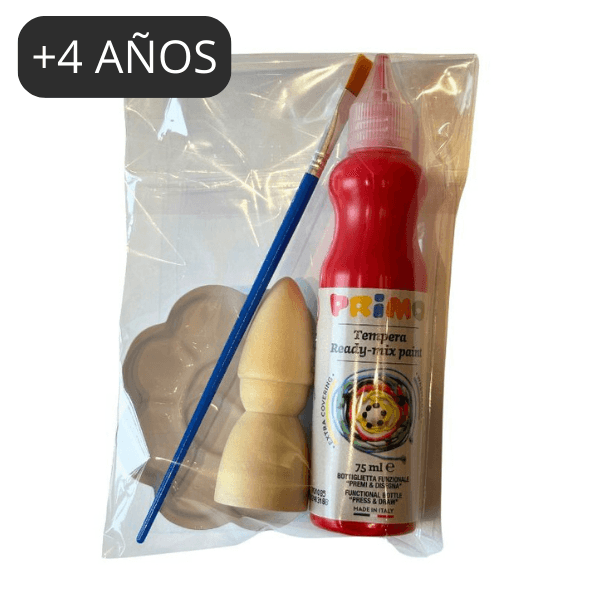 Bolsita de cumple Témpera en Botella y Duende de Madera - manodesantaoficial