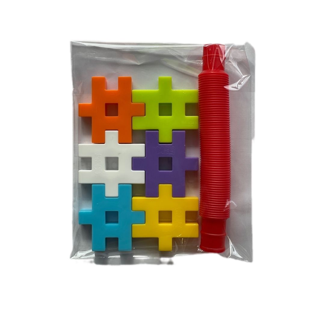 bolsitas con Meli Maxi 6 piezas +tubo extensible, ideales para peques de 1 a 3 años