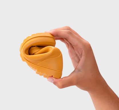 Bota de agua barefoot MENDI amarillo - manodesantaoficial
