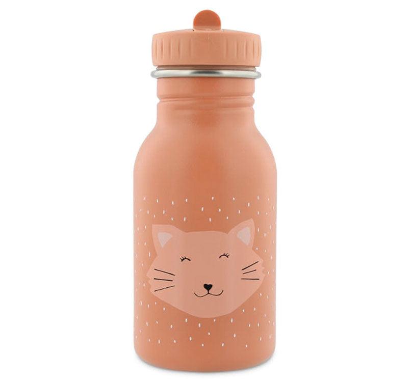 La nueva Botella de acero inoxidable Gato de 350 ml de Trixie es perfecta para llevar agua fresquita a donde quiera que vayan. en rosa carne