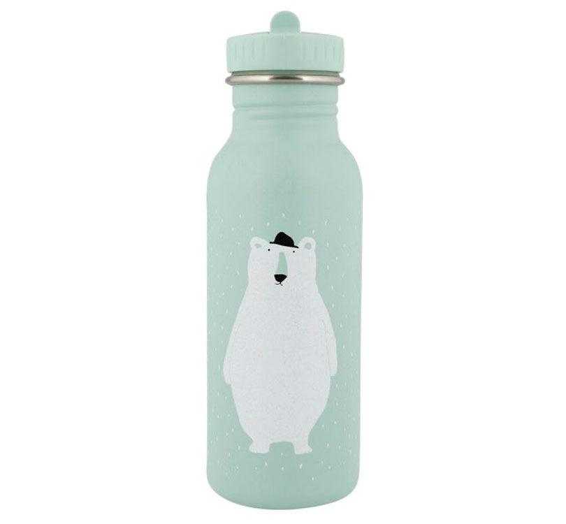 La nueva Botella de acero inoxidable Oso Polar de 500 ml de Trixie es perfecta para llevar agua fresquita a donde quiera que vayan. agua menta