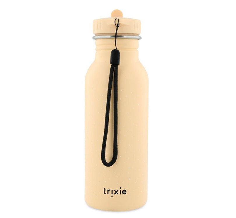 vista trasera Botella de acero inoxidable Unicornio de 500 ml de Trixie es perfecta para llevar agua fresquita a donde quiera que vayan.  Además de ser ligera y fácil de llevar en la mano o en la mochila, cuenta con una boquilla para que los niños puedan beber fácilmente. Lo mejor de todo es que no tiene pajita, lo que la hace más higiénica