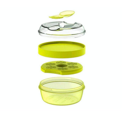 Caja Almuerzo con Tapa Refrigerante N'ice Cup Lime - manodesantaoficial