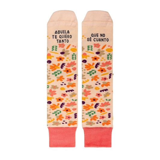 Calcetines "Abuela te quiero tanto que no sé cuanto" - manodesantaoficial