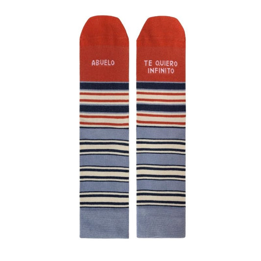 Calcetines Abuelo te quiero Infinito - manodesantaoficial