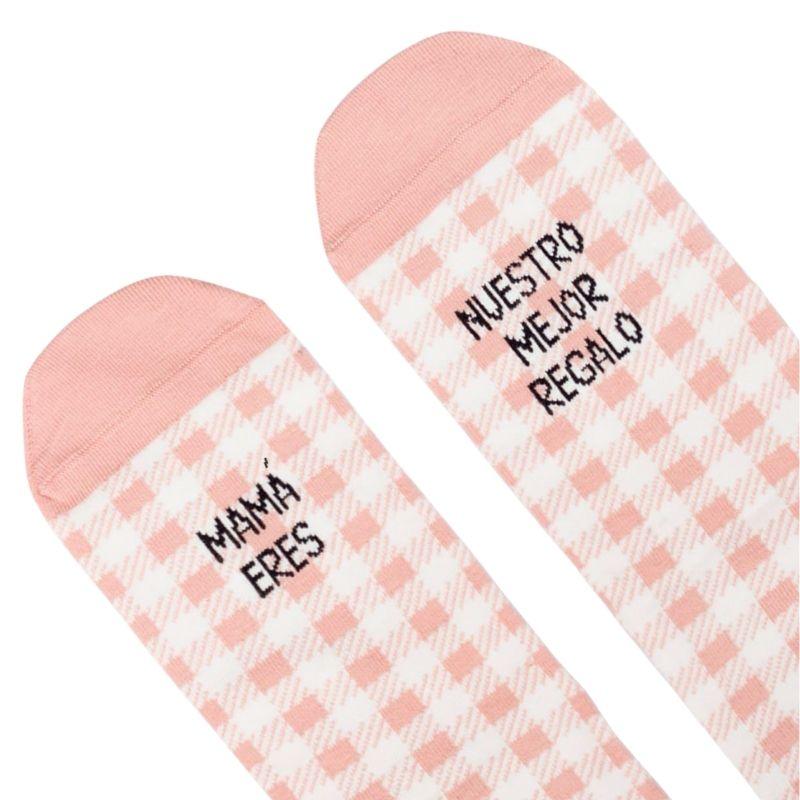 Calcetines "Mamá eres nuestro mejor regalo" - manodesantaoficial