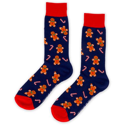 Calcetines muñeco de Jengibre Navidad - manodesantaoficial