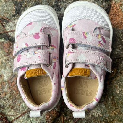 Calzado infantil respetuoso UNICORNIOS Nude Flexi nens - manodesantaoficial