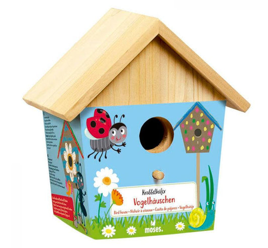 Casita pájaro para pintar - manodesantaoficial