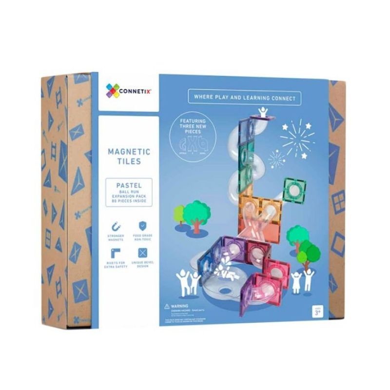 Circuito bolas tobogán 80 piezas Pastel - manodesantaoficial