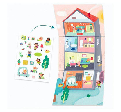Cofre multiactividad Los animales y su casa - manodesantaoficial