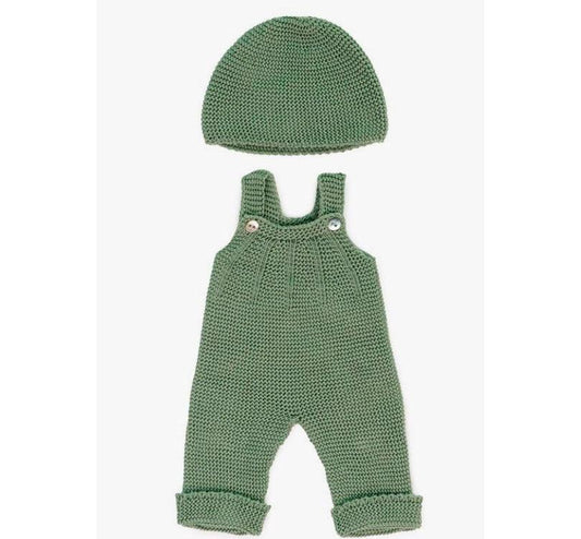 Conjunto 2 piezas punto Verde - 38 cm - manodesantaoficial
