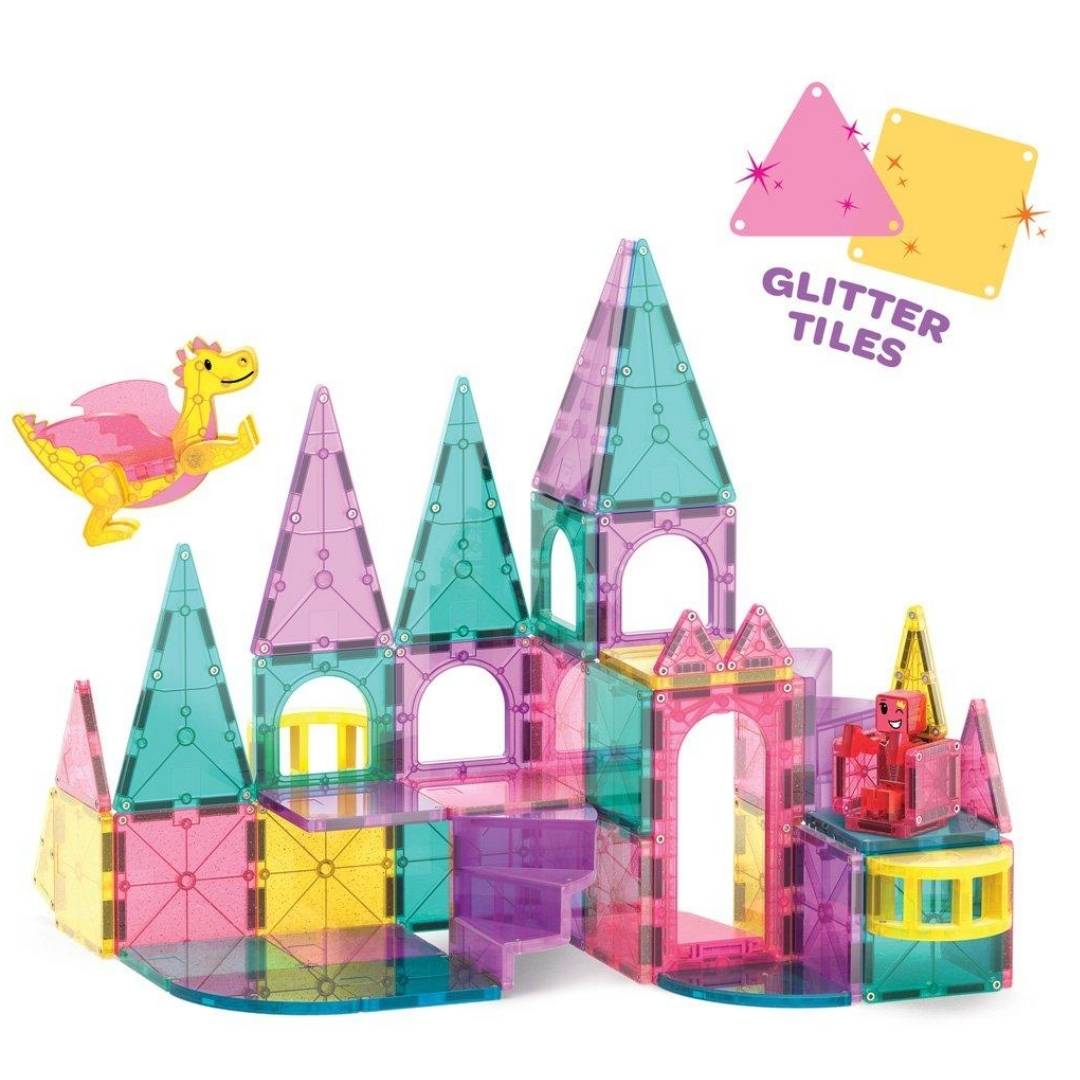 Construcción Magna-Tiles Castle DLX + microMAGS - manodesantaoficial
