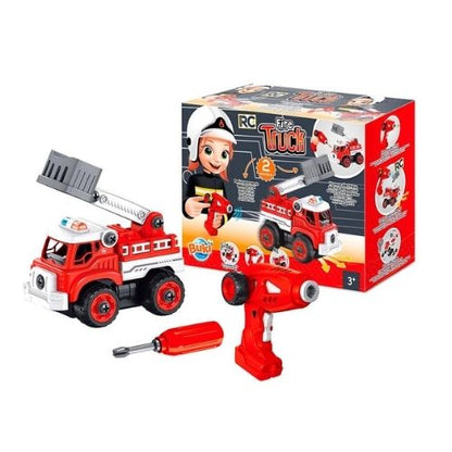 Construye camión de bomberos teledirigido RC Buki - manodesantaoficial