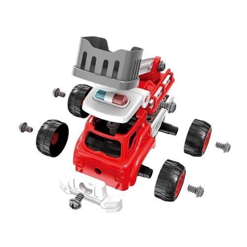 Construye camión de bomberos teledirigido RC Buki - manodesantaoficial