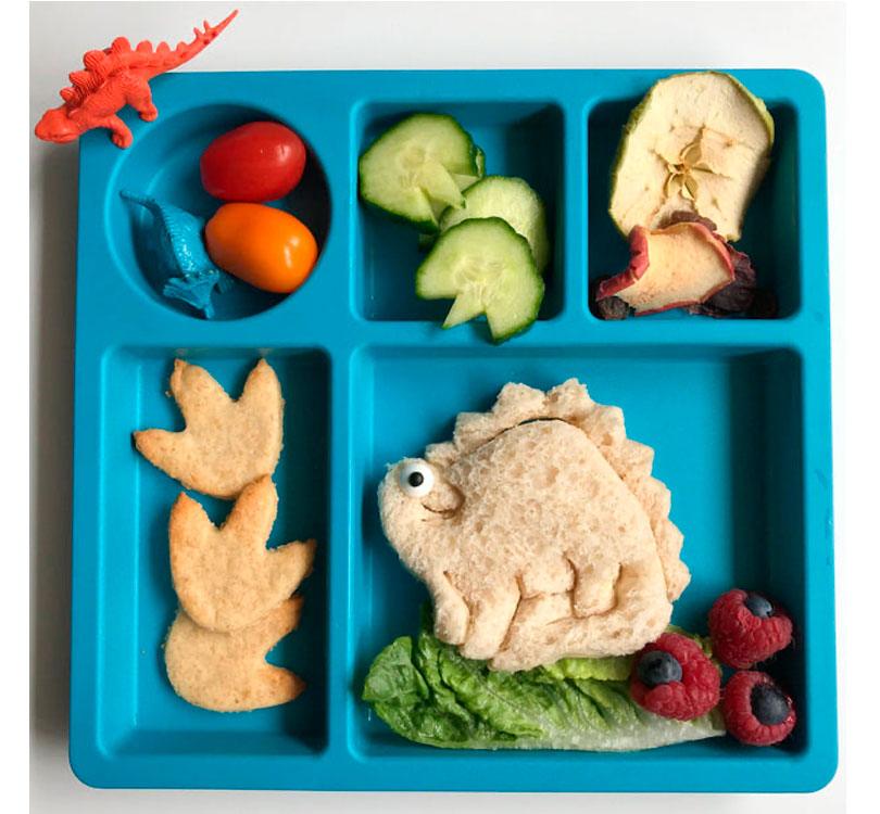 Cortador Lunch Punch Dinosaurio - manodesantaoficial