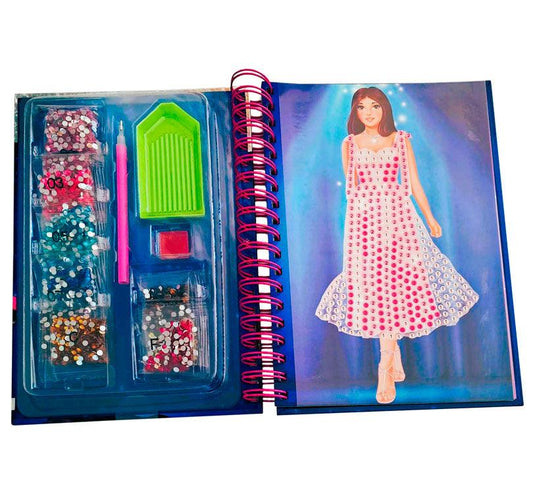 Cuaderno de crear con diamantes - manodesantaoficial