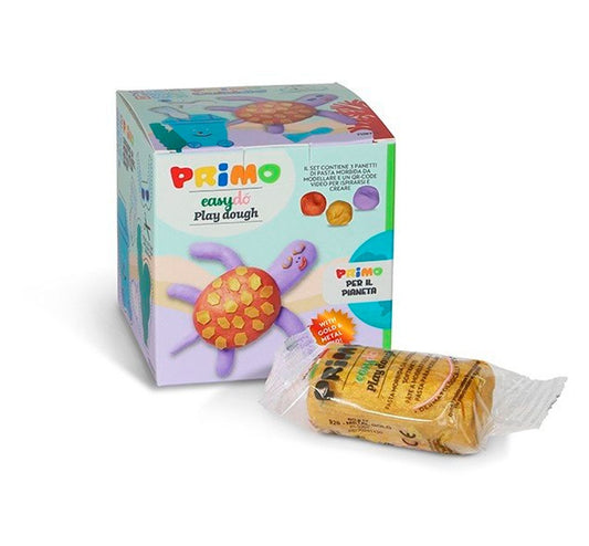 Cubo de Mini Plastilina 3 colores EasyDo TORTUGA - manodesantaoficial