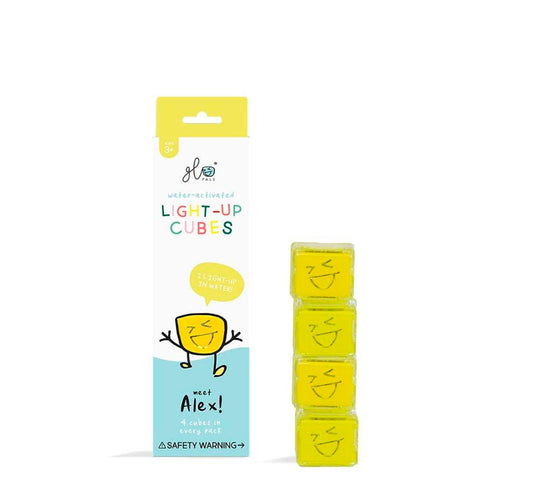 Cubos de luz sensoriales para el baño- AMARILLO - manodesantaoficial