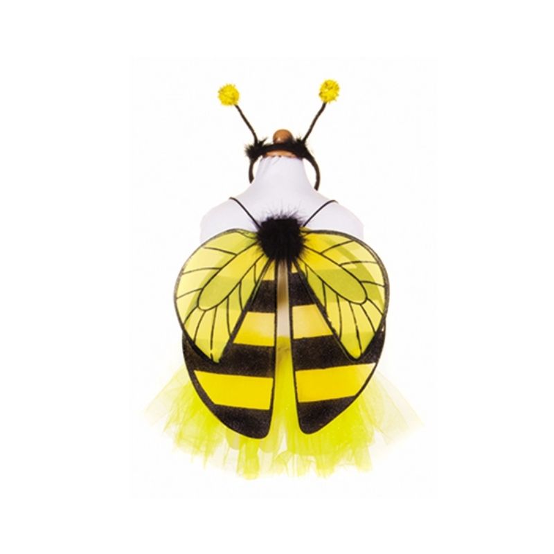 Disfraz abeja con Antenas, tutú y alas - manodesantaoficial