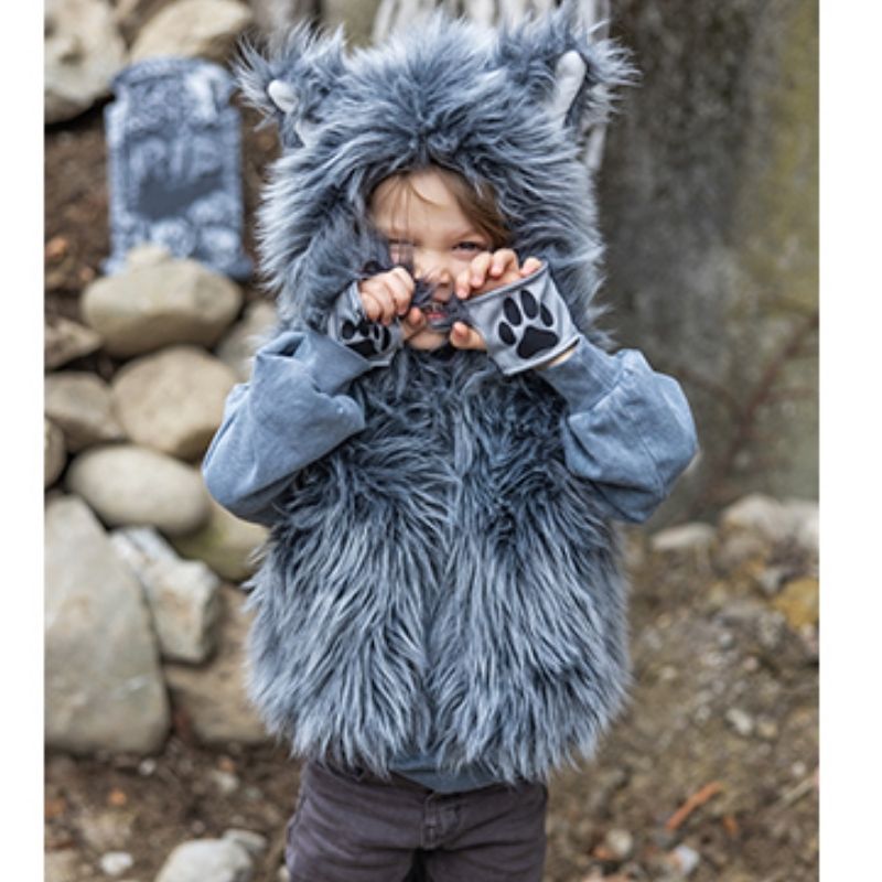 Disfraz chaleco Lobito con guantes - manodesantaoficial