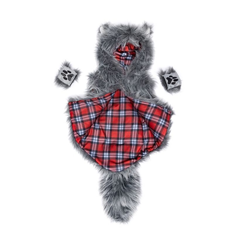 Disfraz chaleco Lobito con guantes - manodesantaoficial