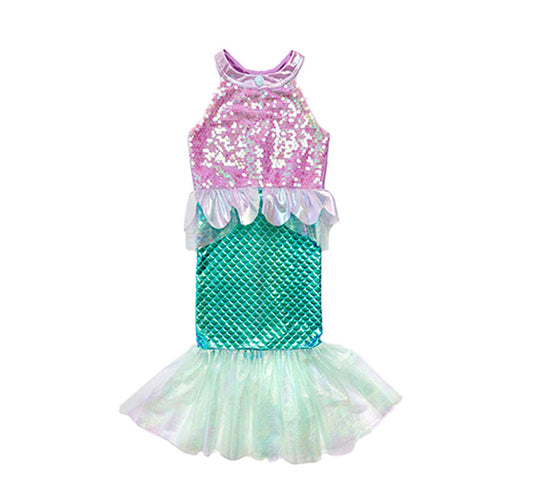 Disfraz Vestido Sirena - manodesantaoficial
