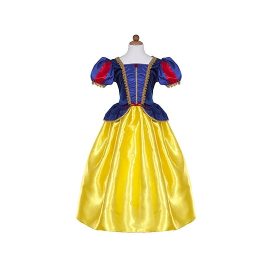 Haz que cada día sea un cuento de hadas con este increíble disfraz de Blancanieves en edición Deluxe de Great Pretenders, diseñado para transformar a cualquier pequeña soñadora en una auténtica princesa