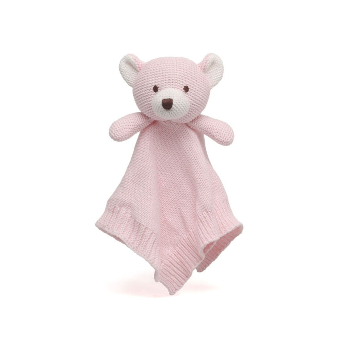 🧸 Dou dou de algodón: Un compañero inseparable de punto suave para calmar y acompañar el sueño del bebé.