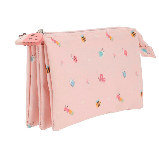 Estuche con 3 Compartimentos Bugs Personalizable - manodesantaoficial