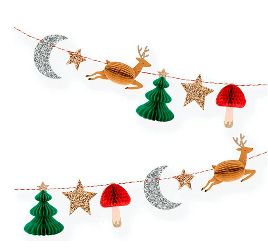 Guirnalda iconos Navidad - manodesantaoficial