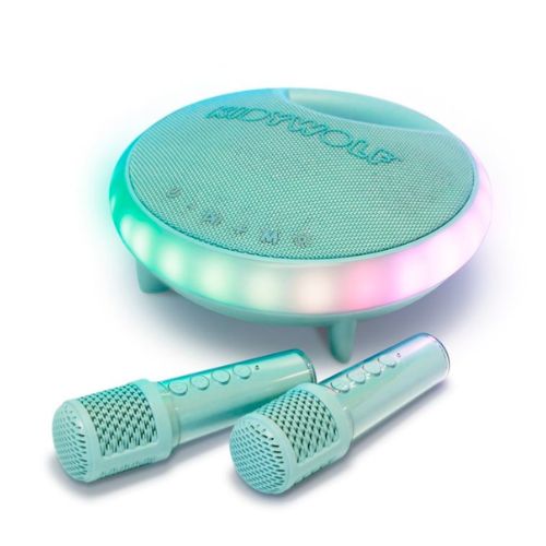 Karaoke portátil con 2 micrófonos Kidykaraoke - manodesantaoficial