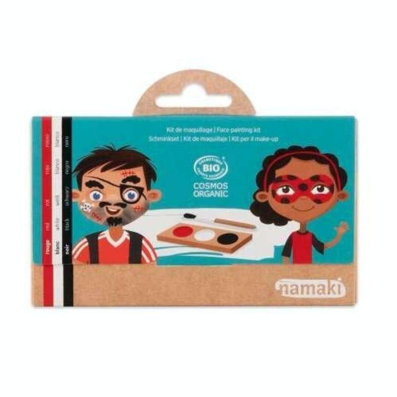 Kit maquillaje orgánico 3 Colores Pirata y Mariquita - manodesantaoficial