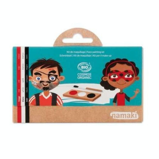 Kit maquillaje orgánico 3 Colores Pirata y Mariquita - manodesantaoficial