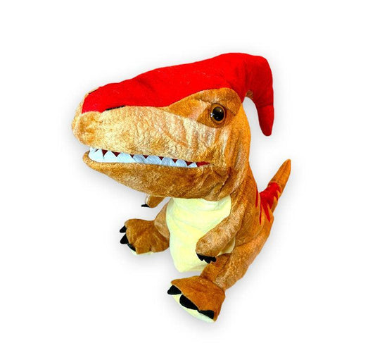Marioneta de mano Punko el Parasaurolophus - manodesantaoficial