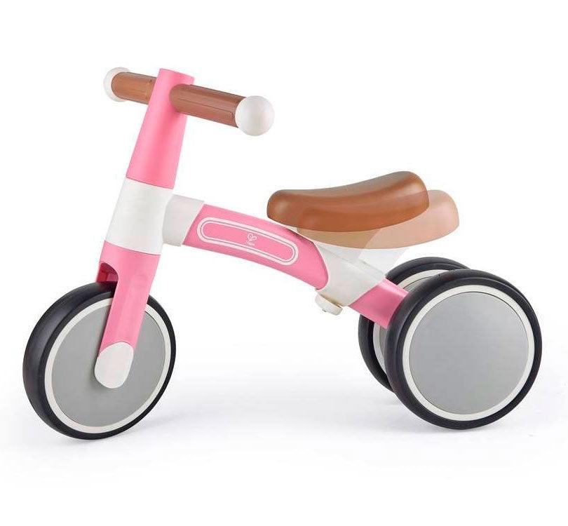 Mi Primer Triciclo Rosa!  Su ligero y resistente marco de 1,6 kg lo hace fácil de manejar; ¡perfecto para los peques que quieran mejorar su equilibrio y habilidades motrices y aprender a montar bicis con facilidad!