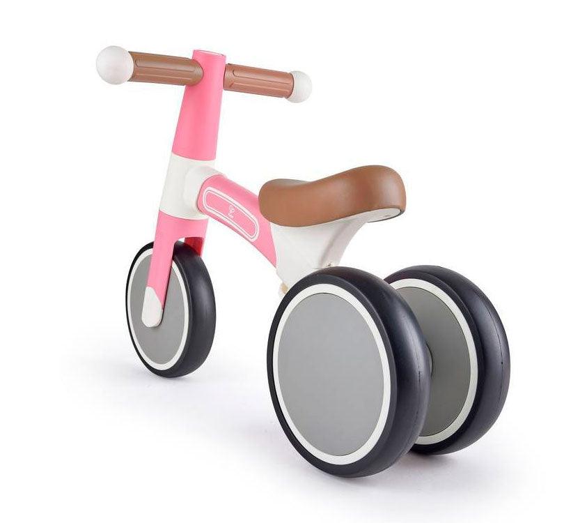 Mi Primer Triciclo Rosa!  Su ligero y resistente marco de 1,6 kg lo hace fácil de manejar; ¡perfecto para los peques que quieran mejorar su equilibrio y habilidades motrices y aprender a montar bicis con facilidad! trasera hace