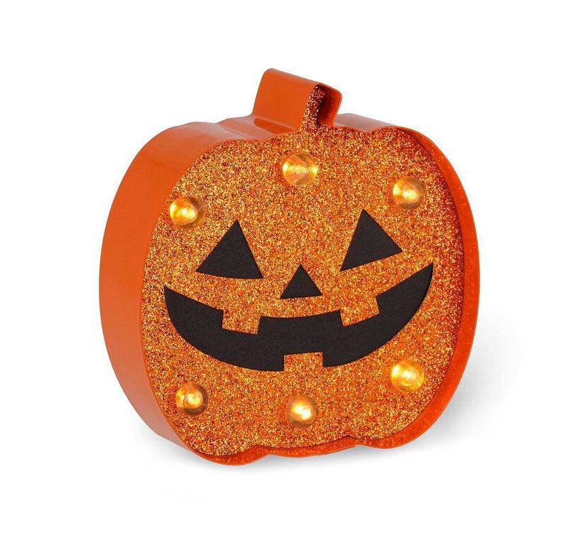 Miniluz Decorativa en forma de Calabaza de Legami no! Ilumina las tinieblas de la noche de Halloween con la luz blanca cálida del led luminoso, marca legami