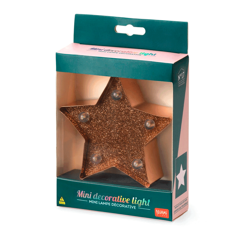 Mini luz decorativa estrella Navidad - manodesantaoficial